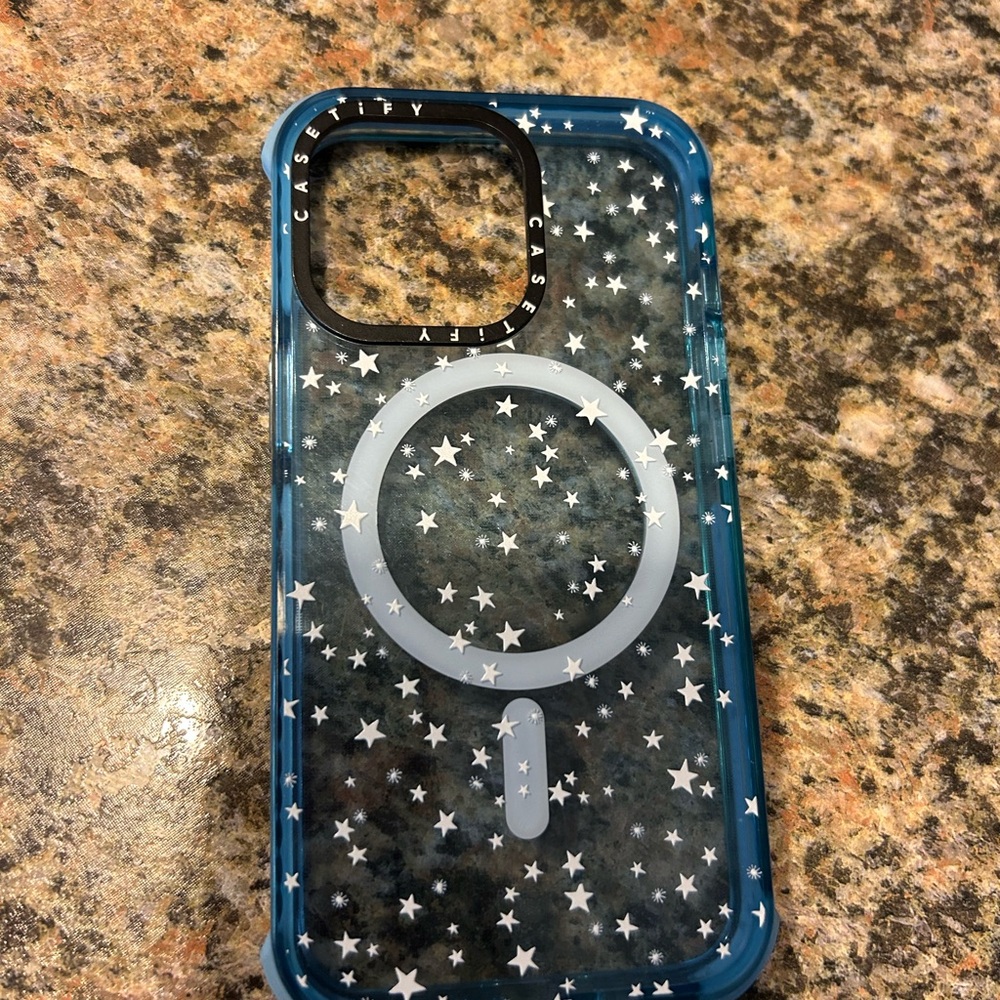 Casetify Blue Protective Phone Case